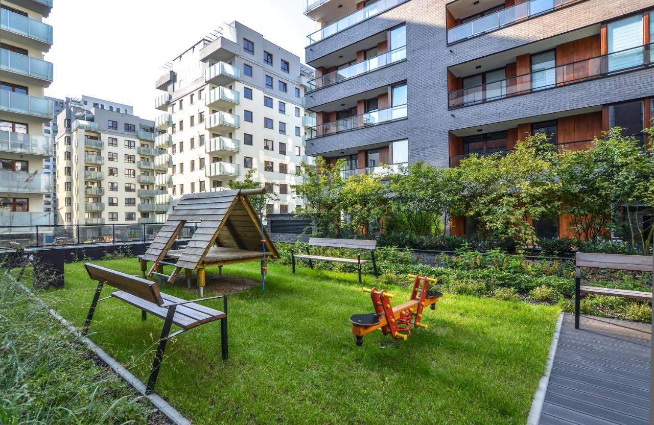 Apartamenty Warszawskie Delux Siedmiogrodzka وارسو المظهر الخارجي الصورة